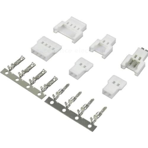 10 Set/lot 51005 51006 Micro Losi Connector 2P 3P 4P Male Female Plastic Housing with Metal Pins for RC Battery ESC Adapter