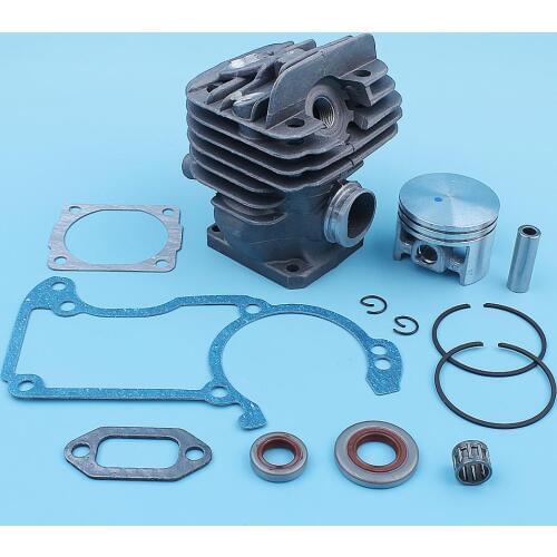 44.7mm Nikasil Plated Cylinder Piston Seal Gaskets Kit For Stihl 026 026PRO MS260 Big Bore Chainsaw Top End Replacement Parts