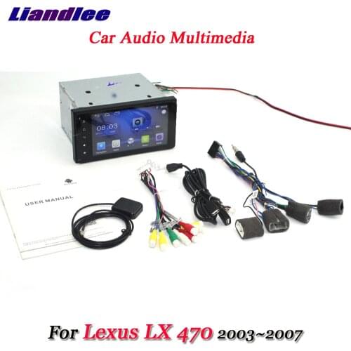 Car Android Player Multimedia System For Lexus LX 470 2003-2007 Radio Viedo Stereo Camera GPS Navigation HD Screen