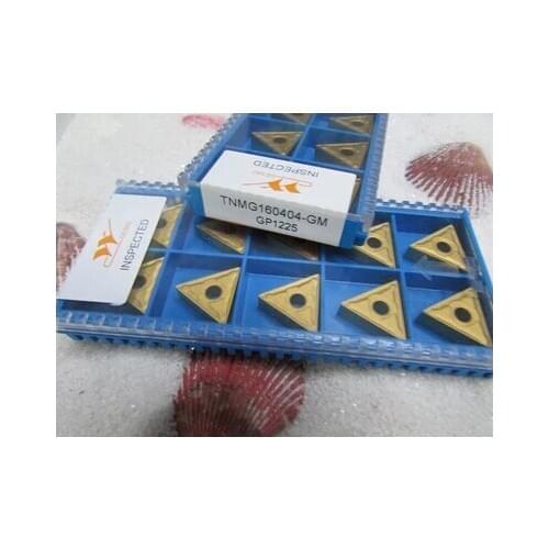 Free Shipping carbide inserts TNMG160404-GM Suitable for MTJNR Series Turning Facing External Lathe Tool