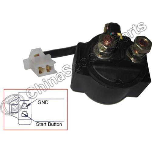 Starter Solenoid Relay For Honda 70CC 90CC 110CC 125CC 150CC 200CC 250CC C70 CT70 CT90 ATC TRX 125 150 200 250 300 ATV Dirt Bike