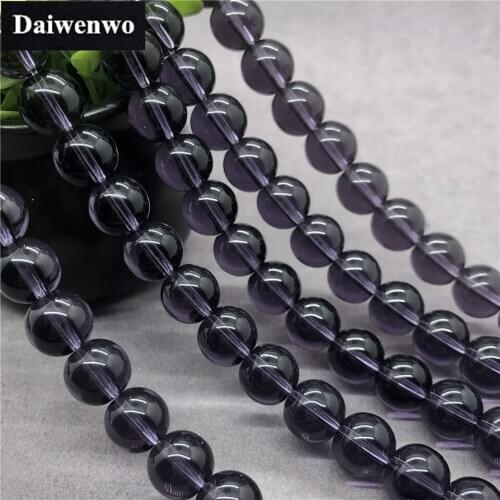 Purple Quartz Crystal Beads 4-12mm Diy for Handmade Bracelet Jewelry