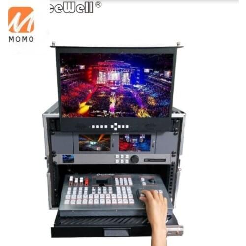 HDS6112_SY Broadcast Equipment Sound System Video Intercom and Security Mixer System