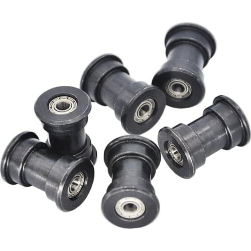 4mm Bearing Wheel Full Steel Support Wheel For 1:12 RC Hydraulic Excavator Toy Parts
