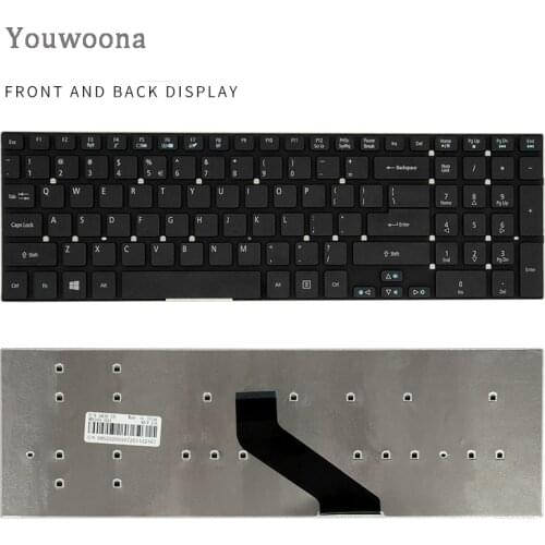 New Laptop Keyboard For ACER E5-572G E1-572G 570 510 E5-571.572 E5-551
