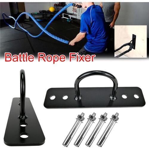 Newly Battle Rope Wall Ceiling Mount Anchor Bracket Hook for Suspension Straps Gymnastic Rings Swings Hammocks