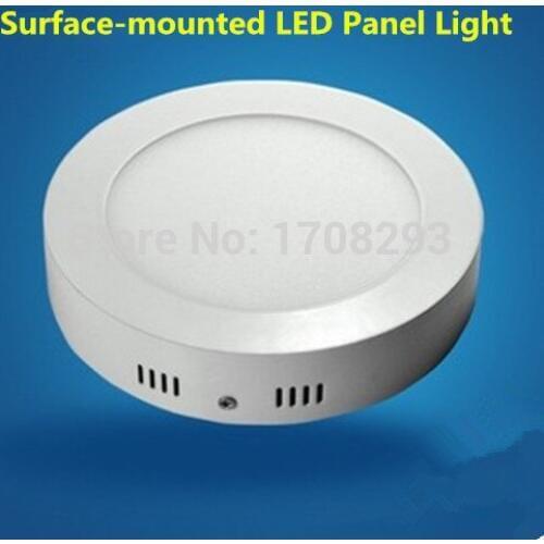 Wholesale 10PCS 6W 12w 18W Dimmable round led ceiling panel SMD2835,Cool white/warm white,2 years warranty