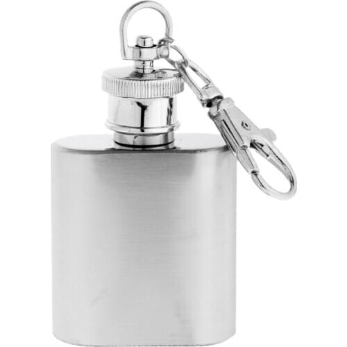 Portable Hip Flask Drinkware Alcohol Flagon Whiskey Bottle Fishing Camping Pack 2