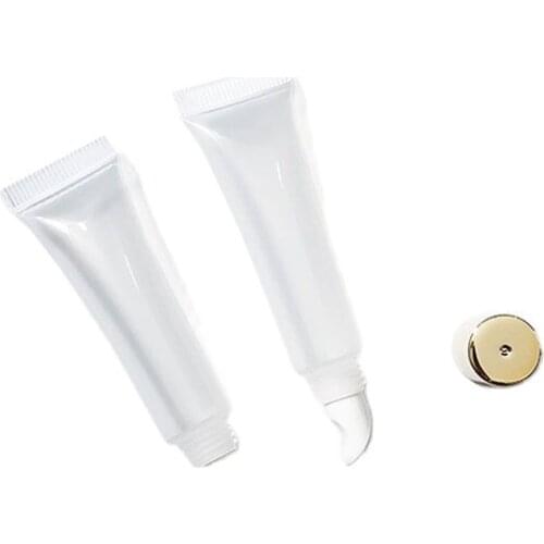 8ml Clear Plastic Soft Hose Tube Lotion Cream Cream Tube Portable Lip Balm Facial Cleanser Hose Makeup Tools 50pcs/lot