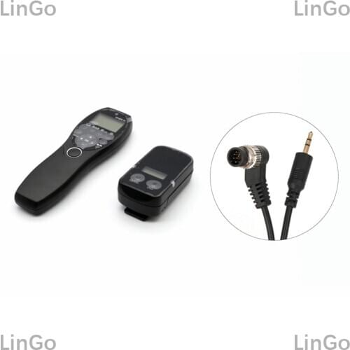 YP-870 2.4G Wireless Remote Control Timer Shutter Release Transmitter Receiver DC0 DC2 N3 E3 S1 S2 L1 E2