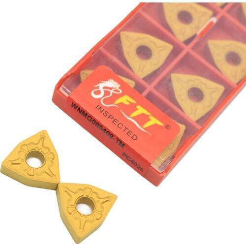 WNMG080408 TM PC4025 External Turning Tools Carbide Insert Lathe Cutter Tool Turning insert For processing steel parts