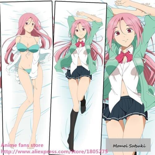 Cute Anime Pillowcase Kuroko no Basuke Momoi Satsuki decorative Hugging Body Pillow Case Cover Bedding
