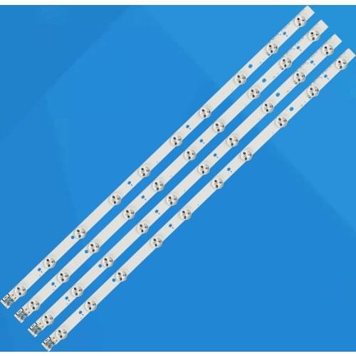 4Pieces/lot For Samsung UA32EH5080R LCD TV backlight strip 2011SVS32 3228 FHD screen bn41-01823a 10LED 58CM