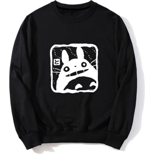 Anime Cos Tonari no Totoro Mei Fairydust luminous Blue O Neck Hoodie My Neighbor Totoro Casual Cotton Fleece Hoodie