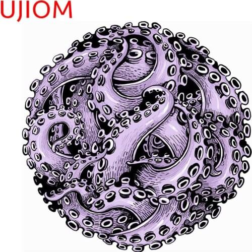 UJIOM Octopus Cartoon Computer Vinyl Wallpaper Living Room Decor Bedroom Accessories Wall Stickers Decor Poster Mural Art