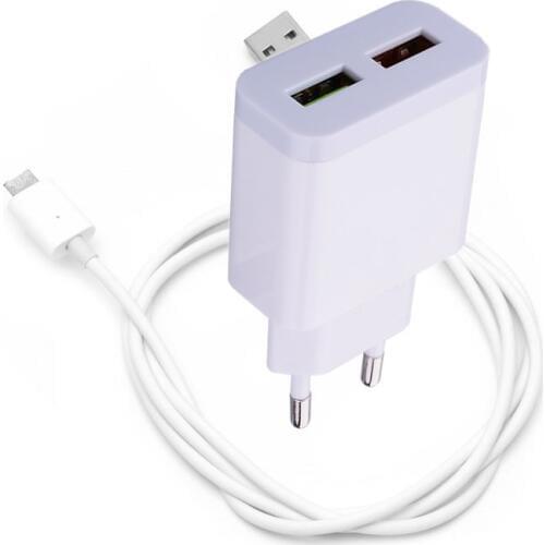 USB Charger Adapter For XiaoMi Mi A1 A2 A3 8 Lite 9 se RedMi 7A 5A 6A 4A 4X S2 5 Plus Note 5 6 7 Pro 5V 2A EU plug Charge Cable