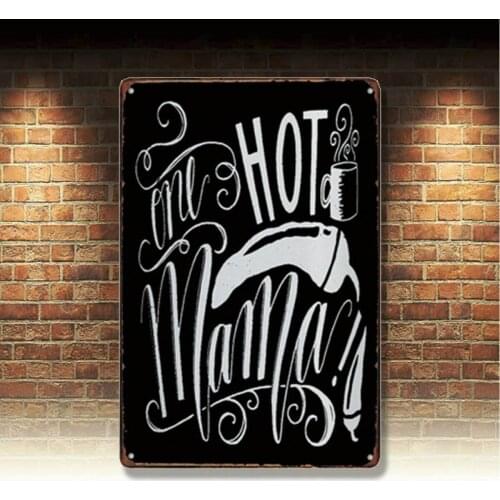 Vintage Metal Tin Signs Love Letters Retro Plate Pub Bar Art Decor Wall Poster