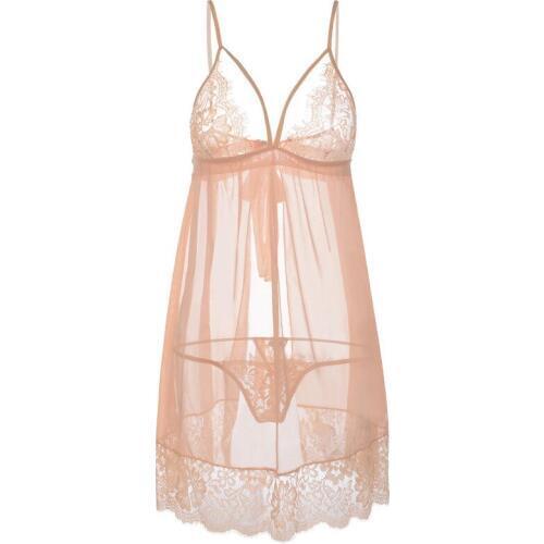 Yomrzl A810 New arrival summer sexy womens nightgown gauze sleep dress deep-v indoor clothes