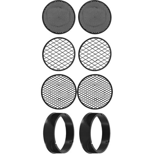 2 Sets/8pcs Mesh Gardening Sieve Garden Plants Sand Stone Filter Sifting Pan