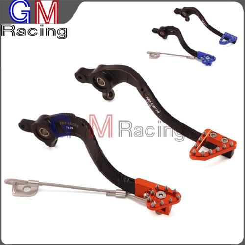 CNC Forged Flexable Rear Foot Brake Pedal Lever For KTM SX XCW SXF XCF EXCF 125 150 250 300 350 450 500 2016-2019 Dirt Bike