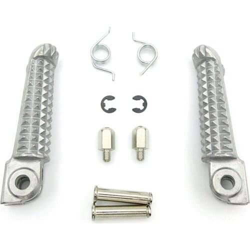 Motorcycle Aluminum FootRest Footpegs Foot Rest Pegs For Yamaha YZF-R1 1998 1999-2014 YZFR6 1999-2012 YZFR6S 2003-2008 R1 R6 R6S