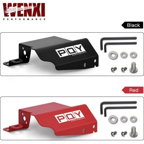 Aluminum Boost Control Solenoid Cover For 08-on Subaru STI WRX Impreza Fit Under Hood Resist Corrosion with Hardware