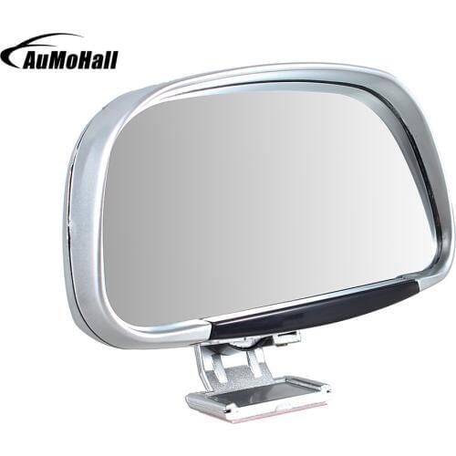 2pcs Car Blind Spot Mirror Vehicle Universal Square SideView Mirror Wide Angle Rear Mirrors Side RearView Mirror