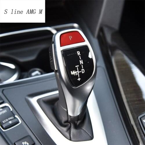 Car Styling Central Control Gear Shift Panel Buttons Covers Stickers Trim For BMW 1 3 5 Series F20 F30 f10 f32 F25 X5 F15 X6 F16
