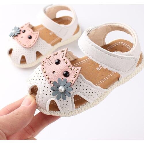 Summer Baby Shoes Soft Cute Baby Sandals Baby Girl Shoes Sandalen Kinder Princess Comfortable Bebek Sandalet Toddler Sandals