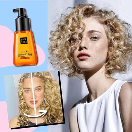 Super Curl Defining Booster 70ml Keratin Pure Argan Oil Hair Essential Oil For Frizzy Dry Repair Hairs Care Hair Products -VL16