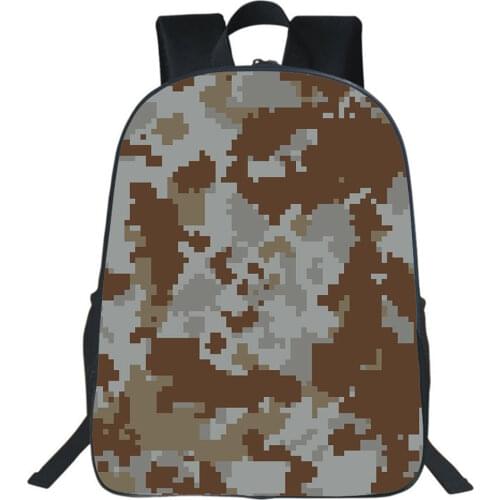 Camouflage Backpack Girls Boys Backpack Primary School Bookbag Mochila Camouflage Printing Children School Bags School Gift