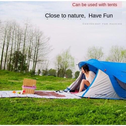 Folding Picnic Blanket Garden Outdoor Camping Mat Waterproof Lightweight Camping Mat for Family Travel Picnic Camping 140x170cm