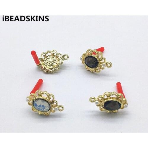 New arrival! 18x13mm 100pcs Zinc Alloy Resin Oval Earrings stud for Earrings parts,hand Made Earrings Findings Jewelry DIY