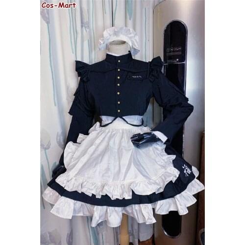 New Traditional Cute British Maid Dress Cosplay Costume Gorgeous JK Uniform Unisex Activity Party Role Play Clothing Custom-Make