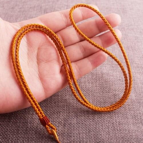 Lanyard neck strap Hand braided Dragon pattern Keychain Straps Rope Mobile Phone charm Lanyard Button knot necklace lanyards