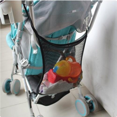 Baby Stroller Net Organizer Carriage Pram Cart Storage Bag Mummy Nappy Bag Hanging Bag Diaper Bag Strollers Accessories