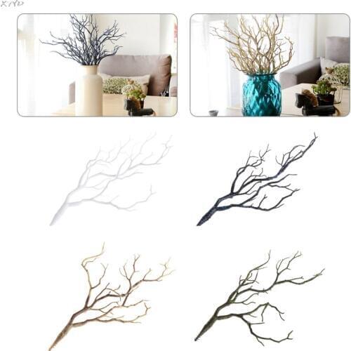 Wedding Decoration Peacock Coral Branches Plastic Artificial Plants Dried Tree