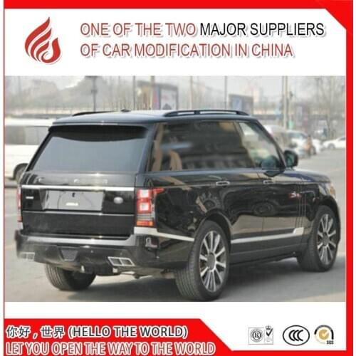 High quality silver black Aluminium Alloy screw install side rail bar roof rack for Range rover Vogue 2013 2014 2015 2016 2017