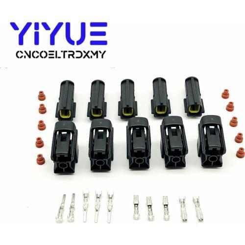 1 Pin 368513-2 881770-1 Female Male Way Waterproof Wire Connector Plug Car Auto Sealed Car Truck Denso Connectors