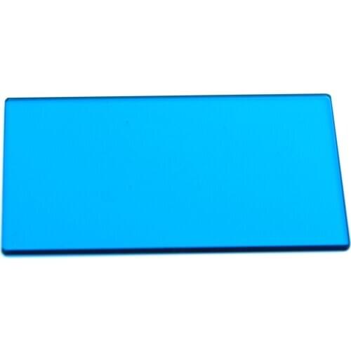 10pcs total size 232x12x1.5mm type ZB2 BG3 blue optical filter glass