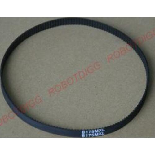 10pcs/lot, MXL Timing Belt, Closed-loop, B171MXL, 3mm 6mm width