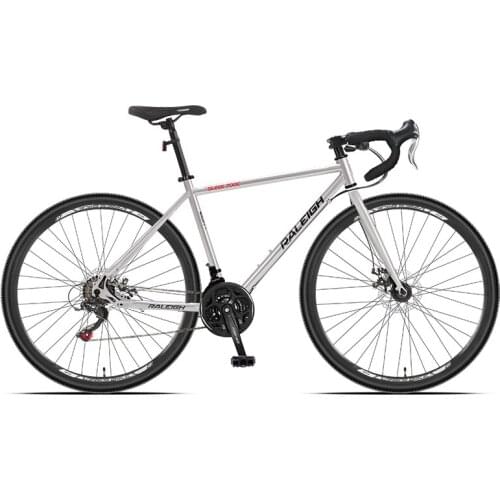 24/27/30 Speed 700C Road Bike Bent Handlebar Aluminum Alloy Frame Non Slip Pedal Double Disc Brake Adult Youth Bicycle