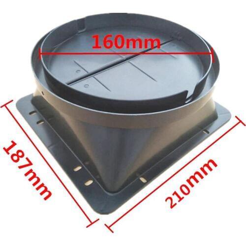 MENSIRange hood accessories hood outlet outlet only check valve check valve smoke pipe interface OD 160mm