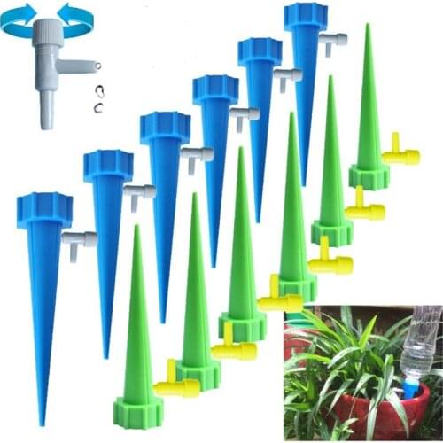 Automatic Drip Spike Irrigation System Diy Auto Plant Waterers Taper Bottle Indoor Household Water Flowerpot Plants Spikes Kits