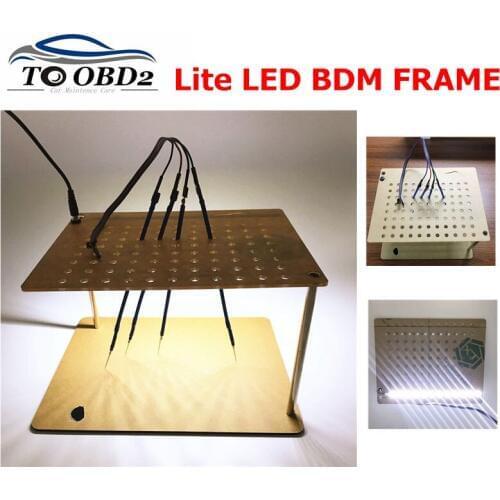 Lite LED BDM FRAME is best bracket For ECU Update /ECU Brush And Write/ECM Modified and programming/Probe holder / Dimsport aids