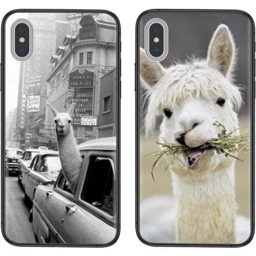 Cute The Alpacas Alpaca Christmas Durable Cell Phone Skin Shell For Samsung Galaxy S30 S21 S20 Fe S10 S10E S9 S8 S7 S6 Edge