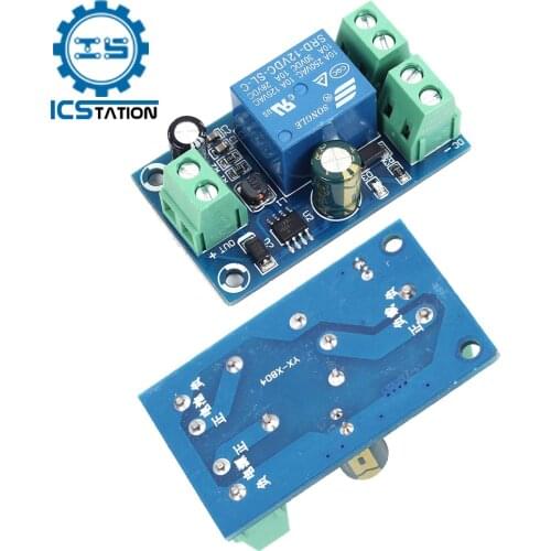 Power OFF Protection Module UPS Emergency Cut-off Battery Power Supply Switching Board Automatic Control 12V to 48V 10A