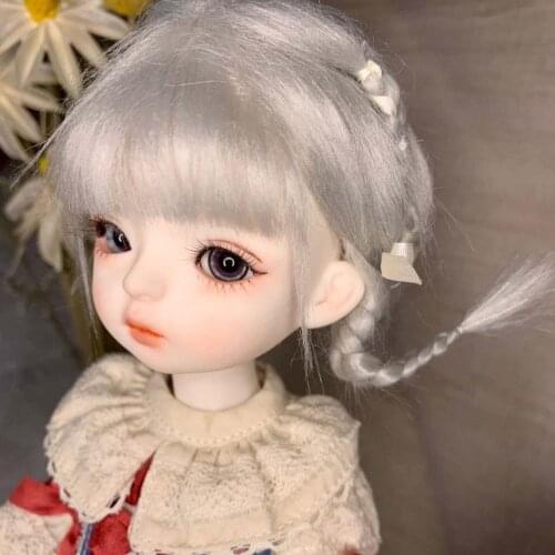 New 1/6 BJD Doll Wig Baby Doll Hair Wigs Girl Toys DIY Kid Birthday Christmas Gift Doll Wig Color Multiple Choices
