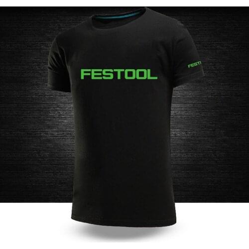 Festool Tools 2021 New Summer Sport T-shirts Short Sleeves Round Neck Leisure Breathable Casual Mans running T Shirts