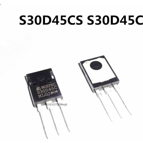 Original new 2pcs/ S30D45CS S30D45C TO-247 30A/45V